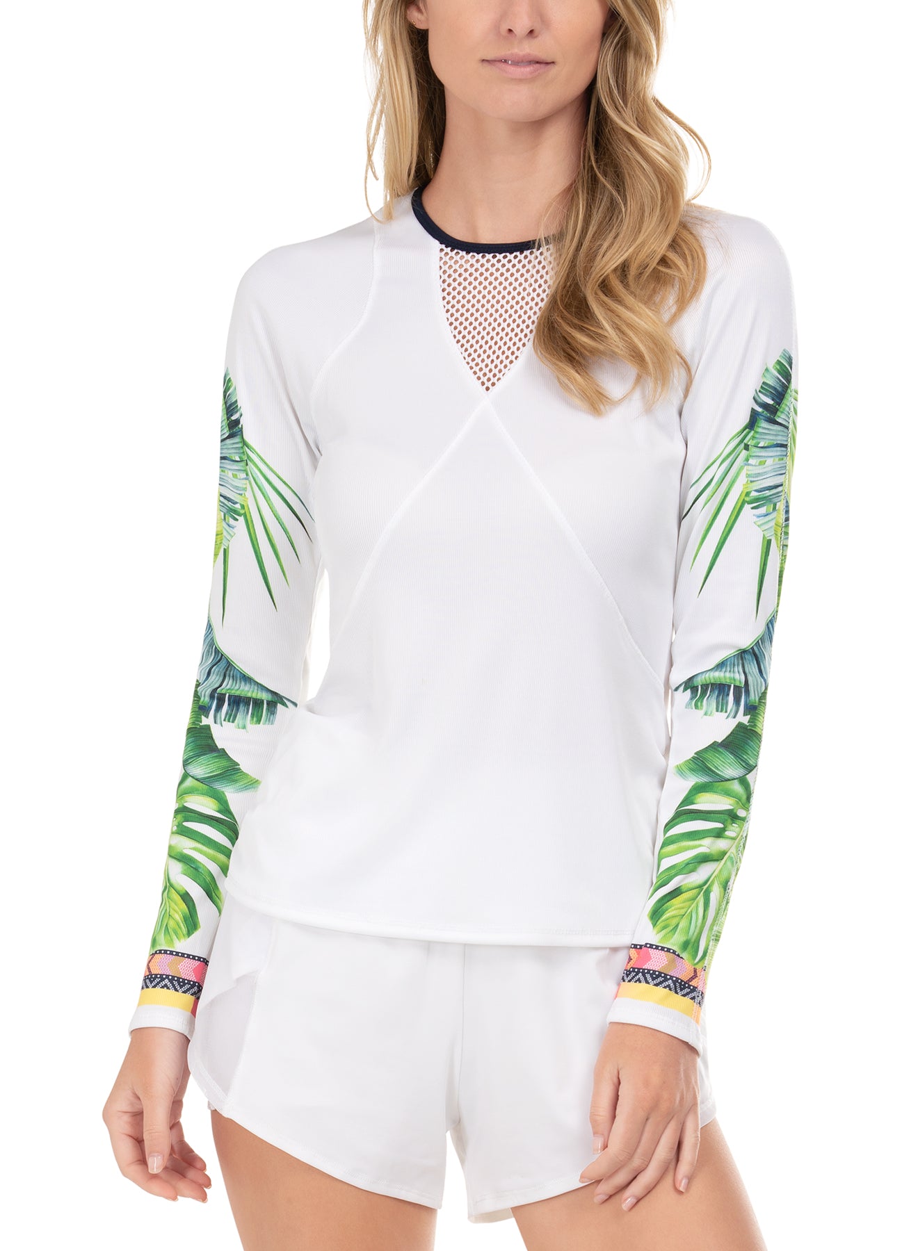 Ladies Lucky In Love Palm Island Long Sleeve
