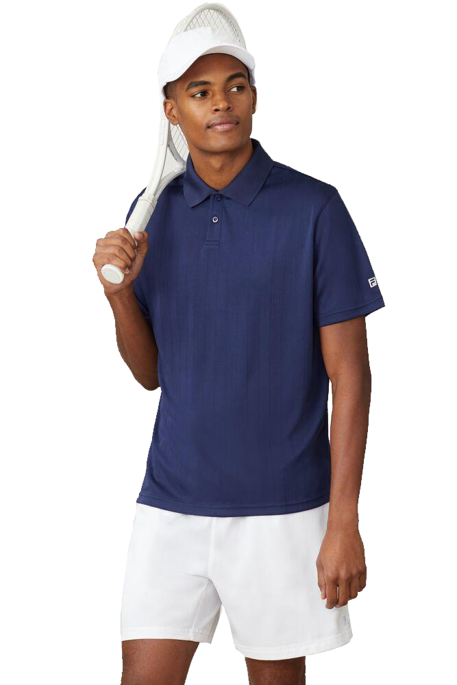 Mens Fila Essentials Drop Needle Polo Mason s Tennis