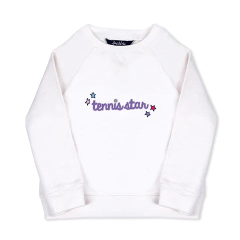 Girls Ame & Lulu Tennis Star Sweatshirt