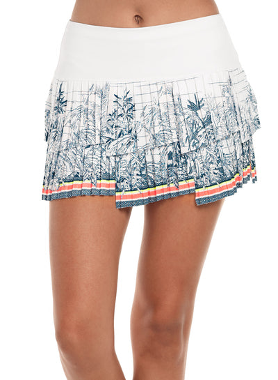 Ladies Lucky In Love Palms D'Amour Skirt
