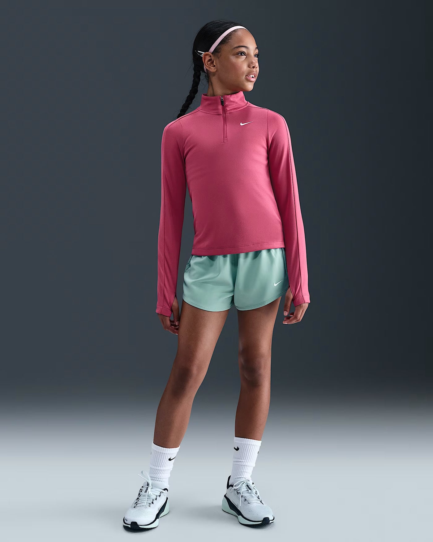 Girls Nike One Dri-FIT 3" 2-in-1 Shorts