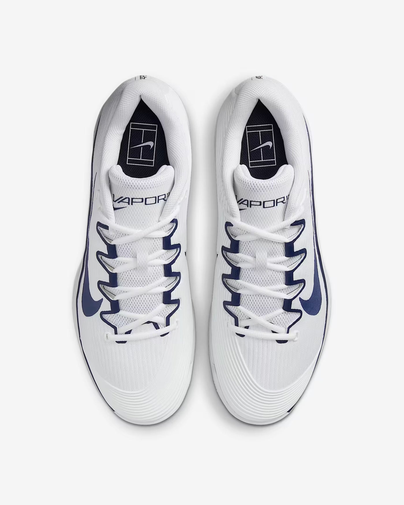 Mens Nike Zoom Vapor 12 (white/white-midnight navy)