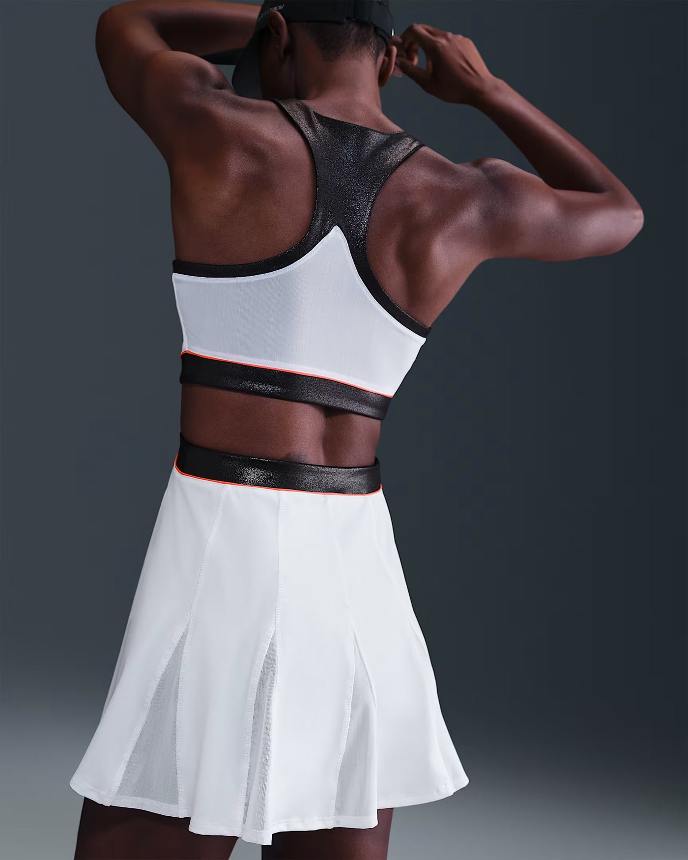 Ladies NikeCourt Dri-Fit Slam Dress (White)