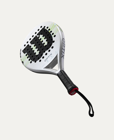 Wilson Optix V1 Padel Racket (White)