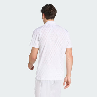 Mens Adidas Tennis Pro Climacool+ Free Polo Shirt