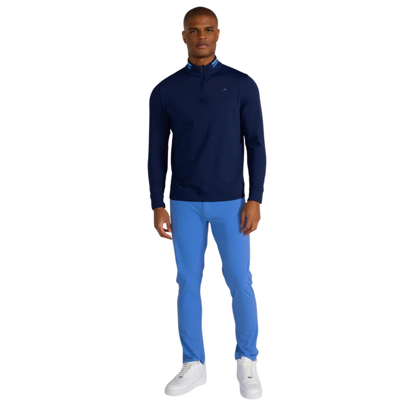 Mens Redvanly Loma Quarter Zip (Midnight Navy)