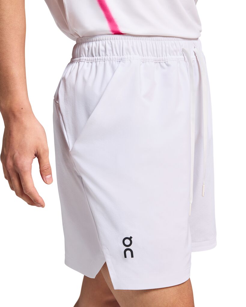 Mens On Cloud Court Shorts (White) – Mason's Tennis