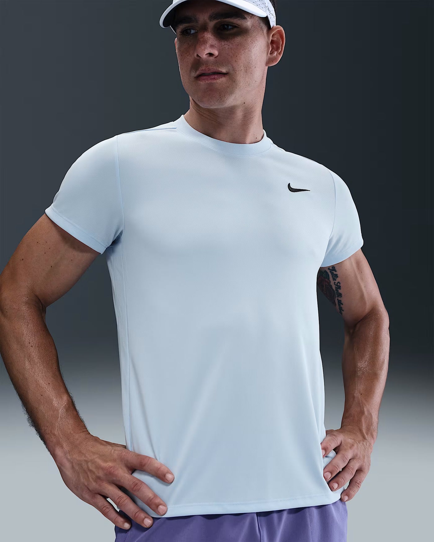 Mens NikeCourt Victory Dri-FIT Tennis Top