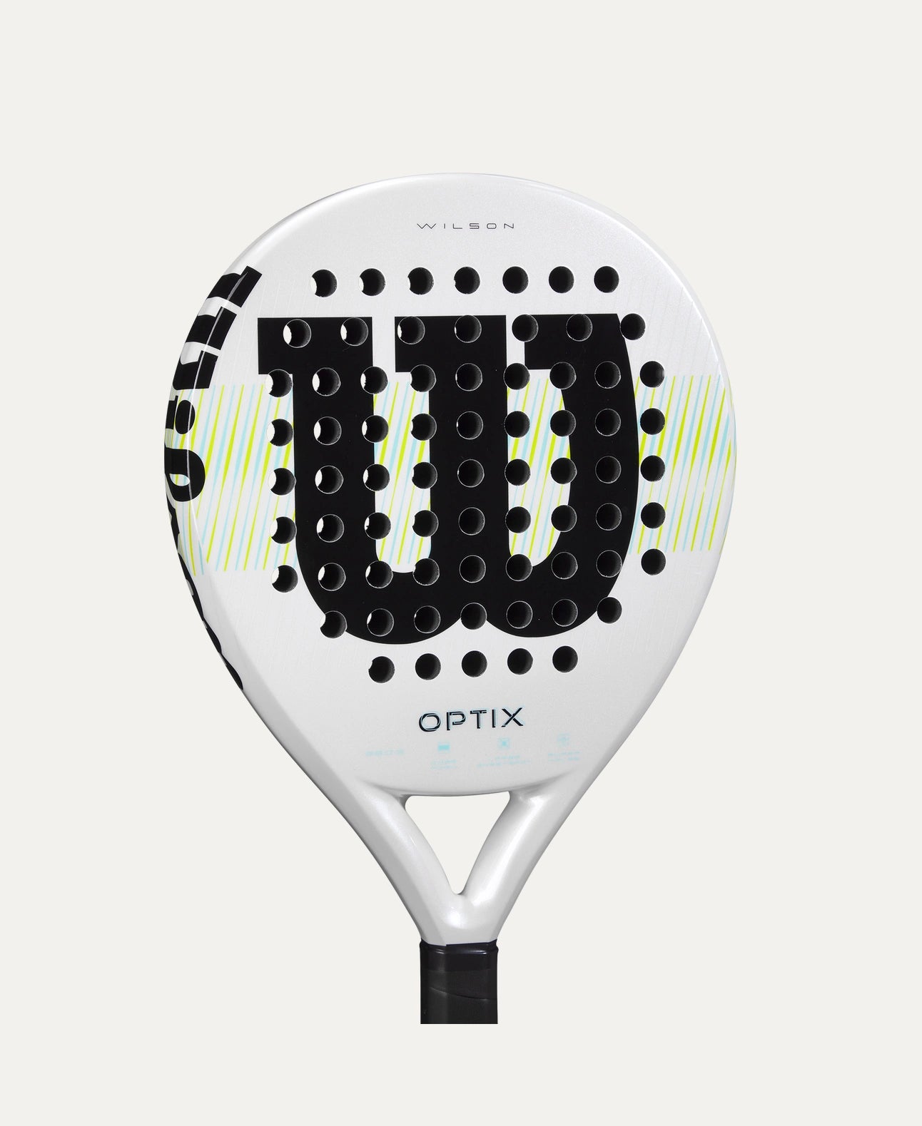Wilson Optix V1 Padel Racket (White)