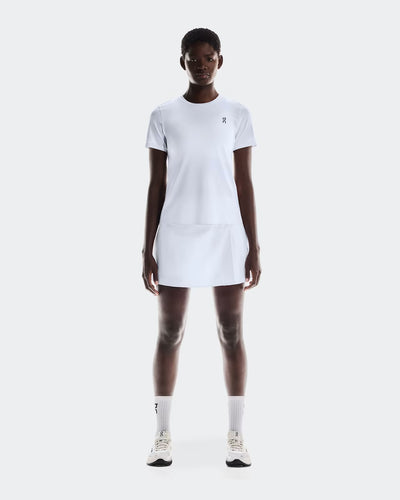 Ladies On Cloud Court Skirt Pleated (White)