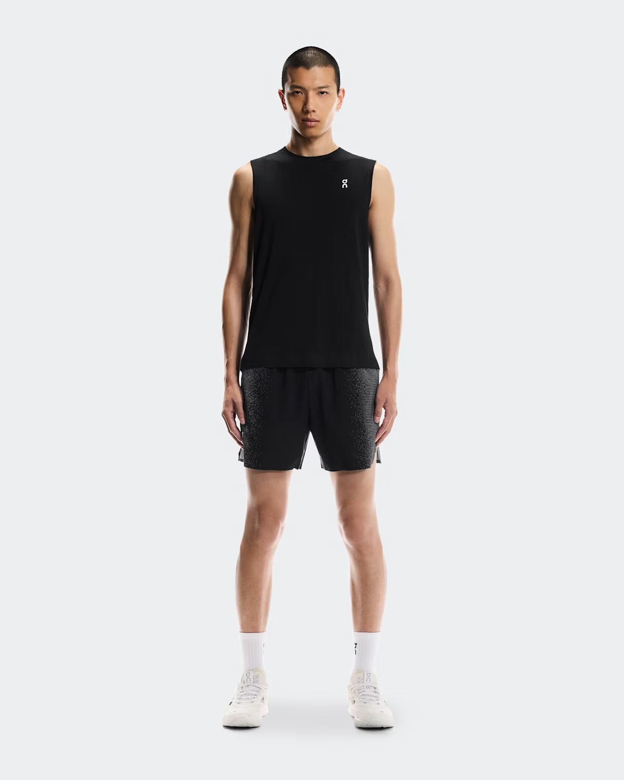Mens On Cloud Court Shorts (Black | Dim)