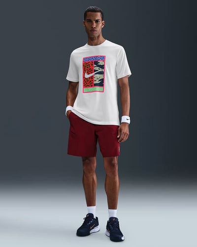 Mens Nike Crew Tee Court