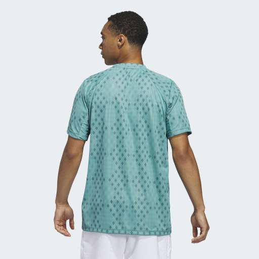 Mens Adidas Club Graph Tee (Teal)