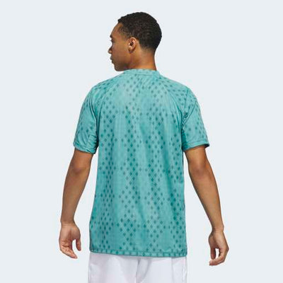 Mens Adidas Club Graph Tee (Teal)