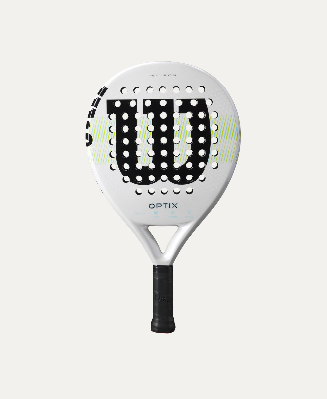Wilson Optix V1 Padel Racket (White)
