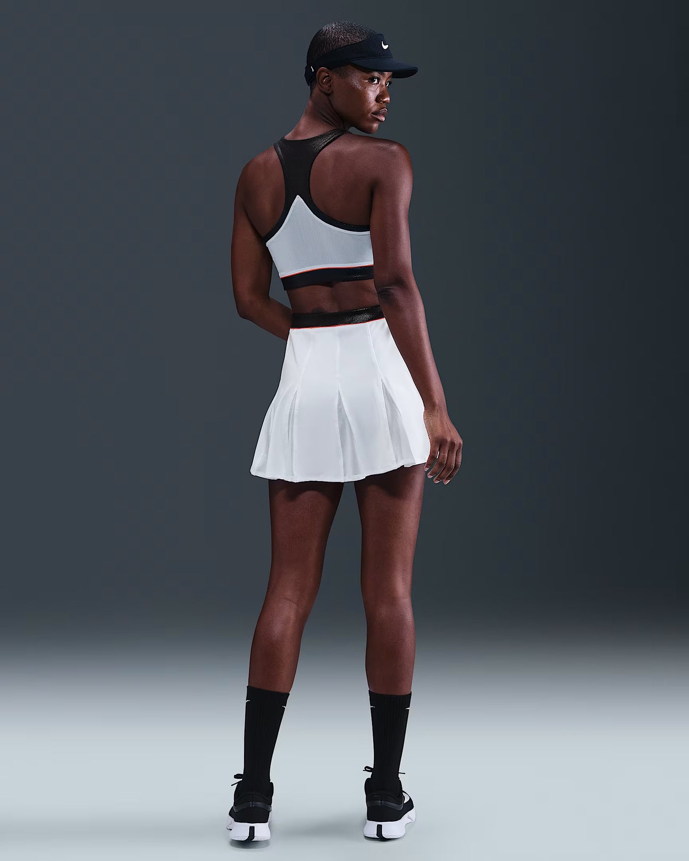 Ladies NikeCourt Dri-Fit Slam Dress (White)