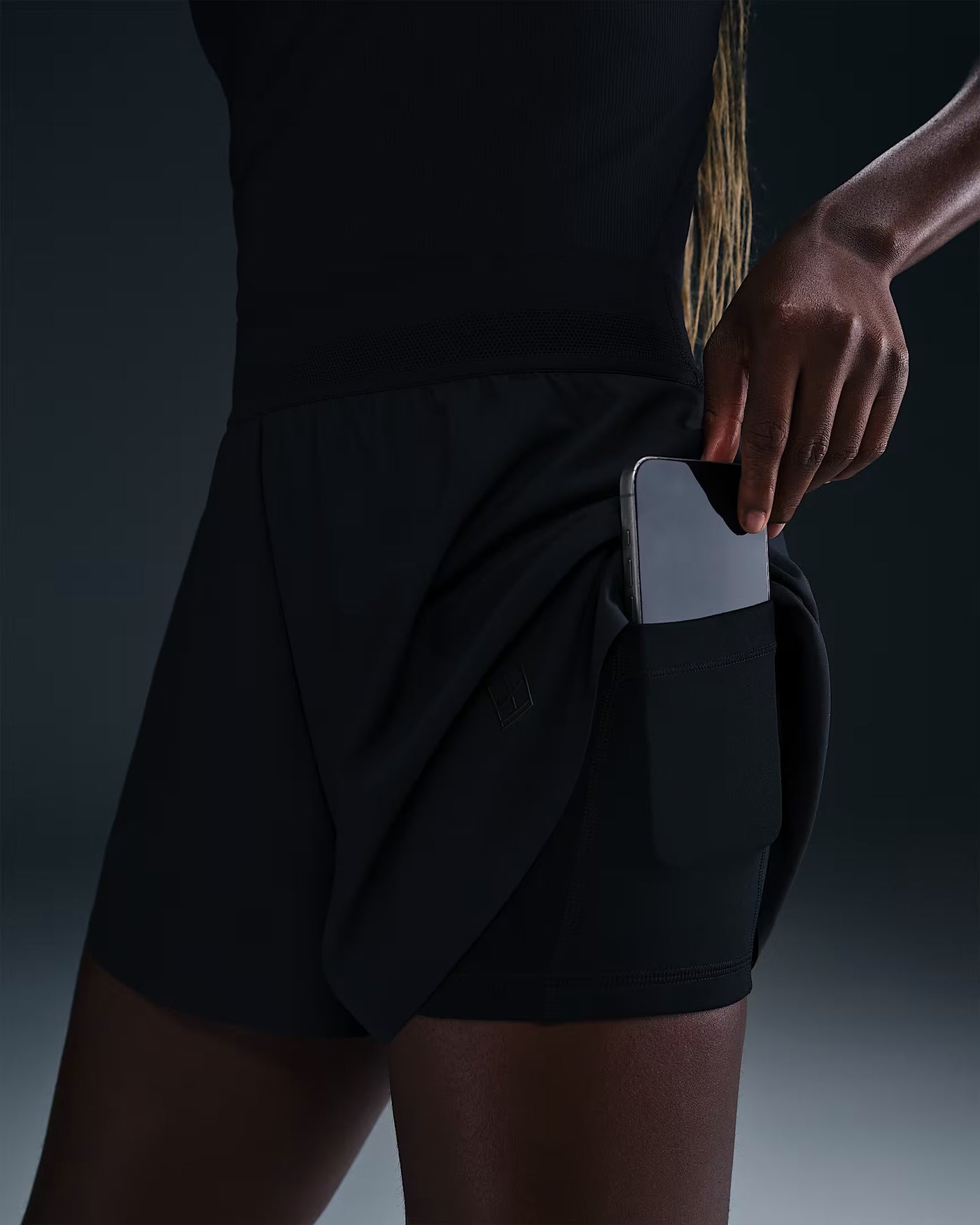 Ladies NikeCourt Ace Advantage Dri-FIT Tennis Shorts