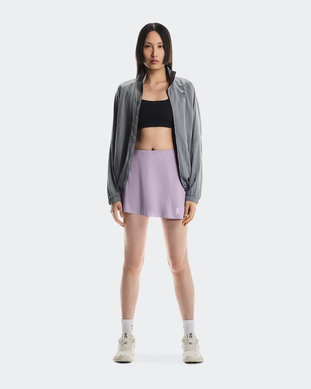 Ladies On Cloud Court Skirt Side Pleat (Lilac)