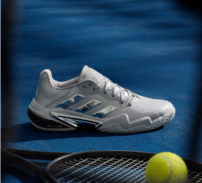 Men's Barricade 13 Tennis Shoes (Silver) – Mason's Tennis