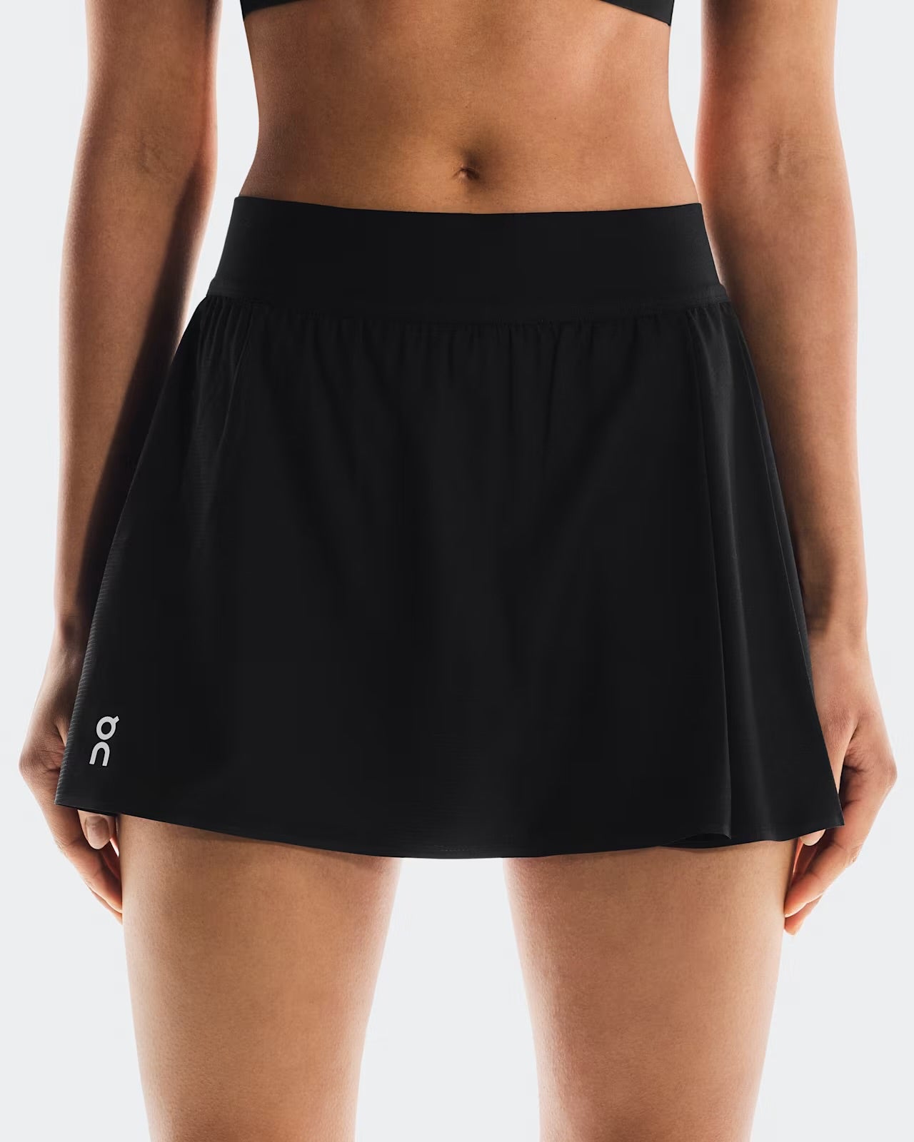 Ladies On Cloud Court Skirt Pleated (Black)