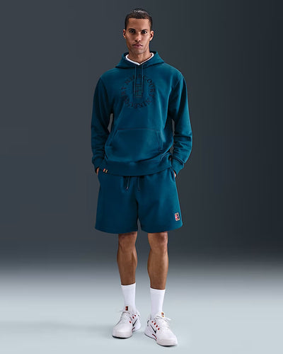 Mens NikeCourt Heritage Dri-FIT French Terry Tennis Pullover Hoodie