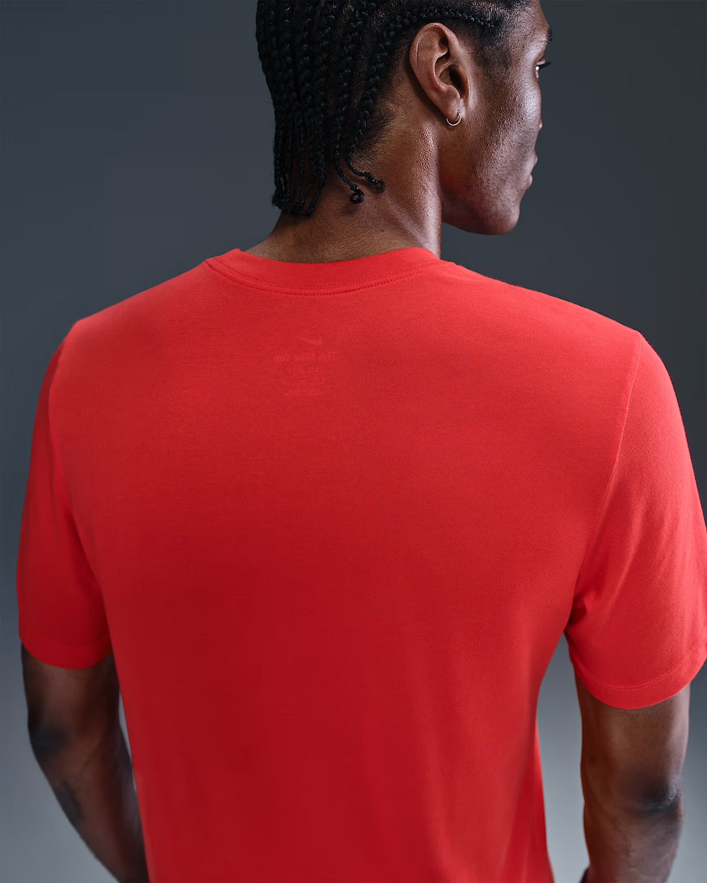 Mens NikeCourt Dri-FIT Tennis T-Shirt (Light Crimson)