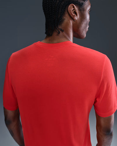 Mens NikeCourt Dri-FIT Tennis T-Shirt (Light Crimson)