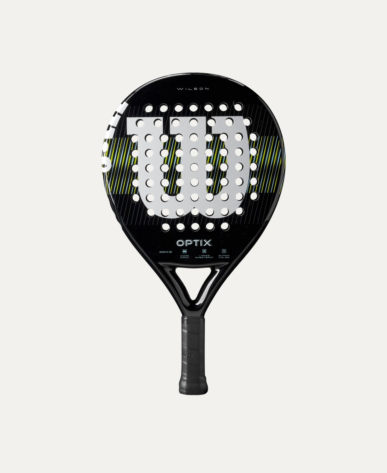 Wilson Optix V1 Padel Racket (Black)