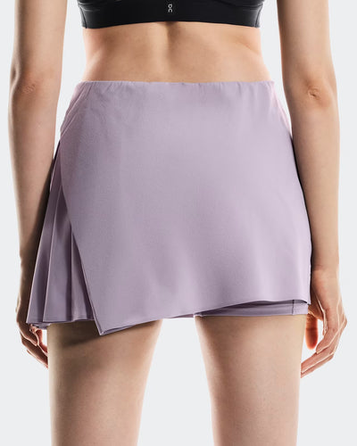 Ladies On Cloud Court Skirt Side Pleat (Lilac)