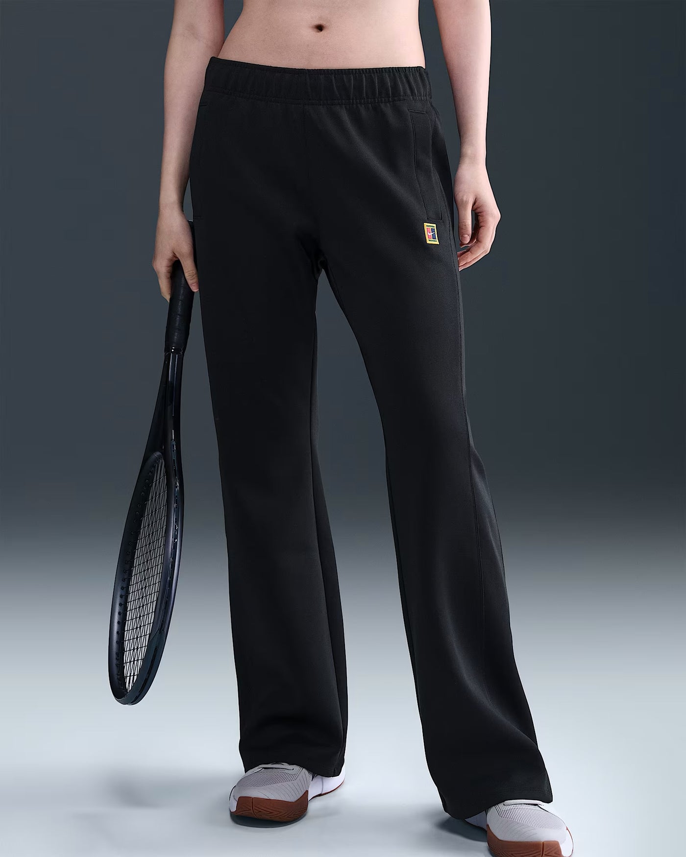 Ladies NikeCourt Heritage Windrunner Mid-Rise Tennis Pants