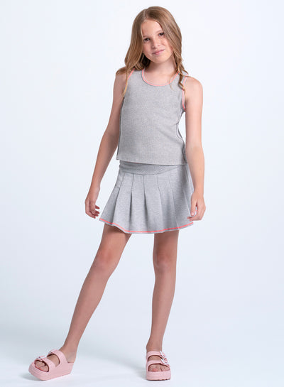 Girls Lucky In Love Chill Day Skirt