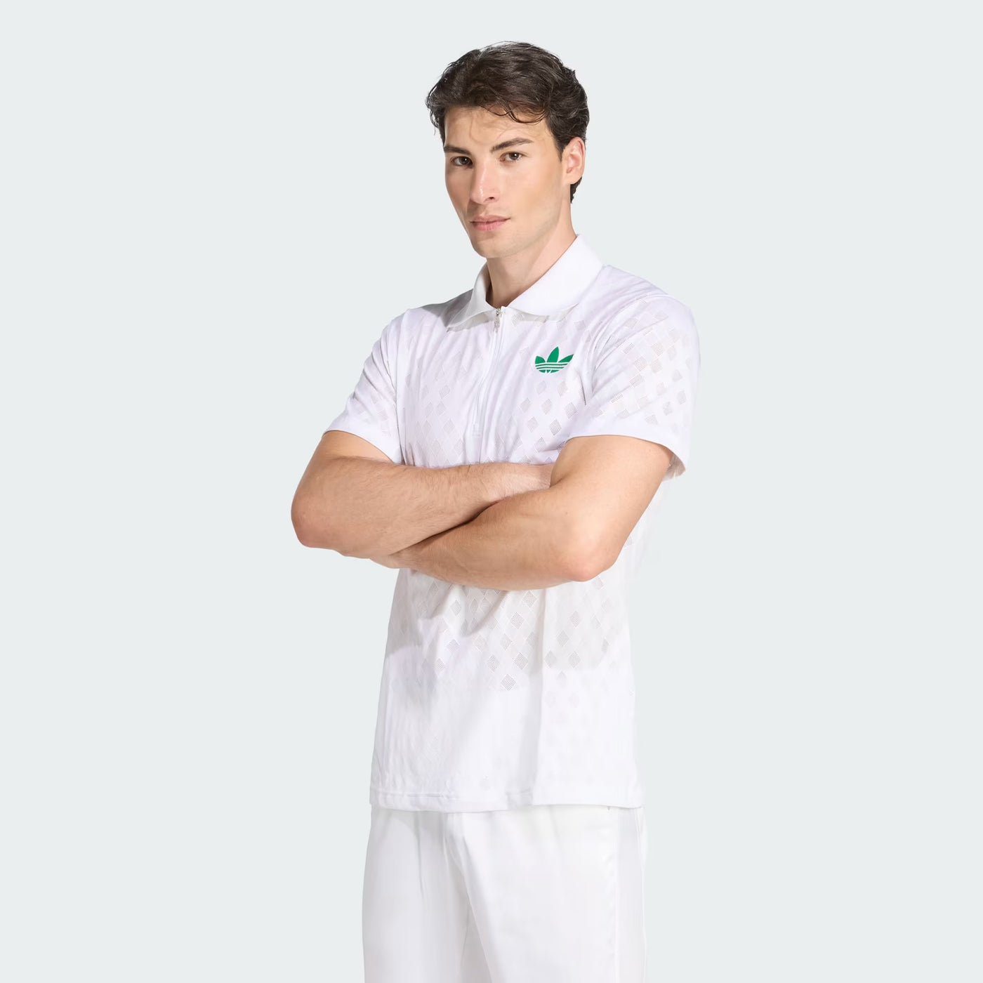 Mens Adidas Tennis Pro Climacool+ Free Polo Shirt