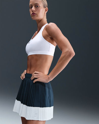 Ladies NikeCourt Ace Advantage Dri-FIT Pleated Tennis Skirt