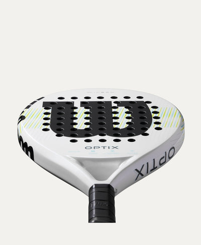 Wilson Optix V1 Padel Racket (White)