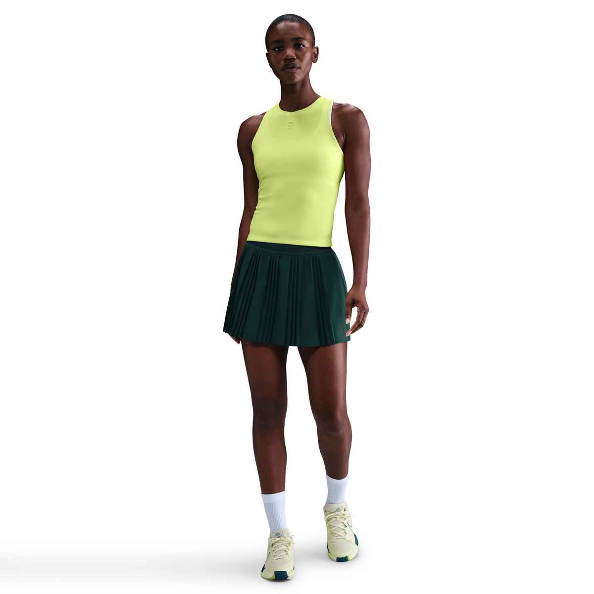 Ladies Nike Court Advantage Tank Top (Lemon Twist)