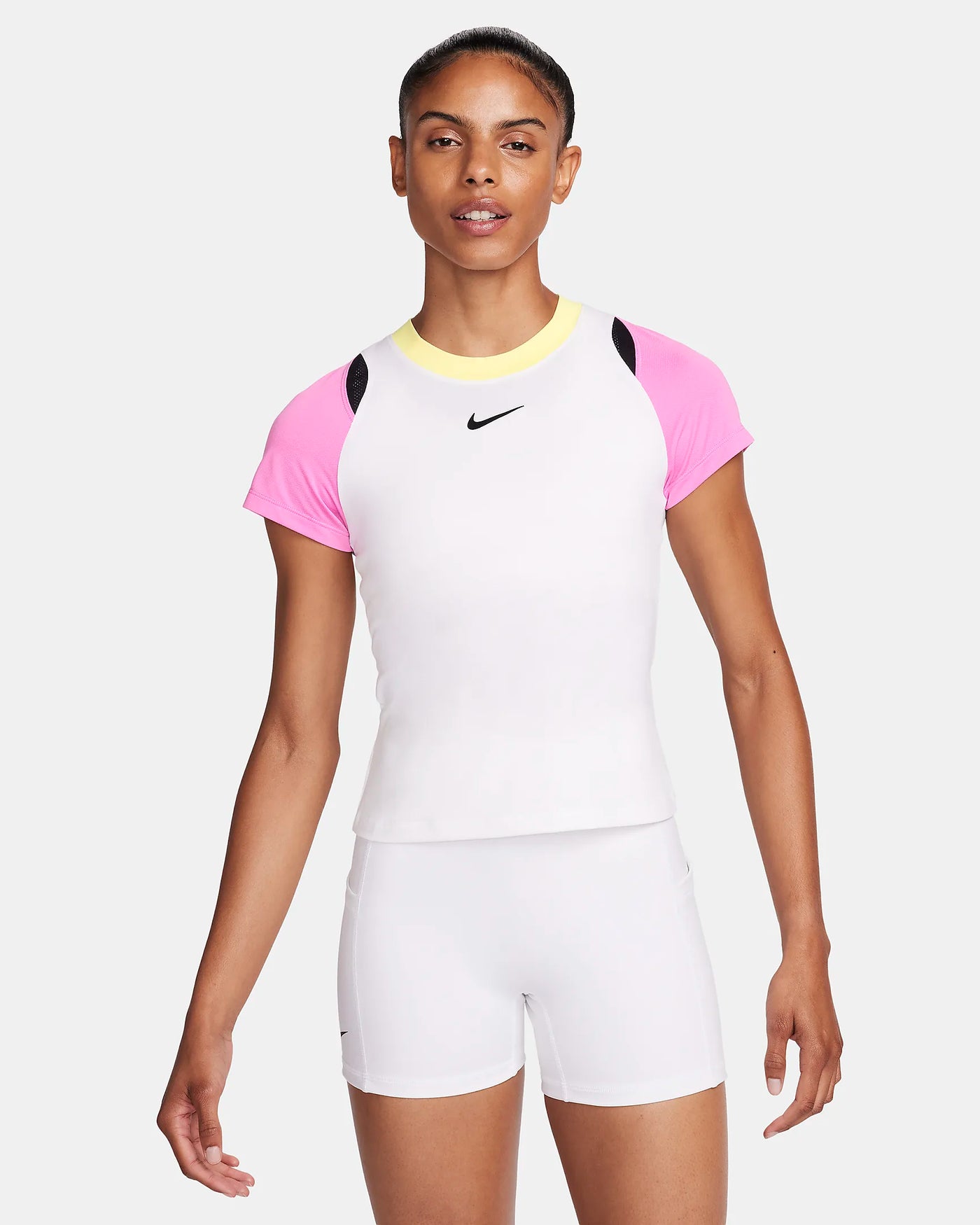Ladies NikeCourt Dri-Fit Advantage Top (White)
