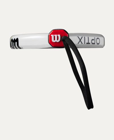 Wilson Optix V1 Padel Racket (White)