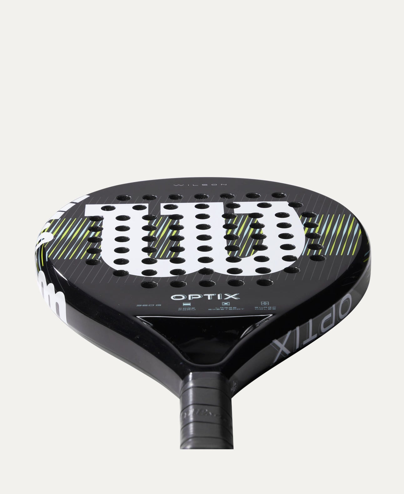 Wilson Optix V1 Padel Racket (Black)