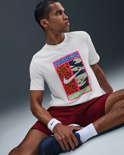 Mens Nike Crew Tee Court