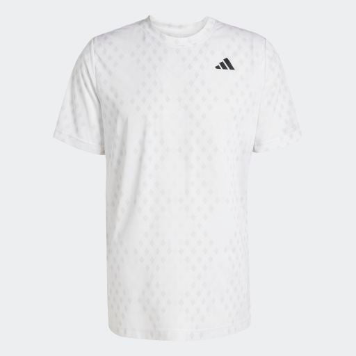 Mens Adidas Club Graph Tee (White)