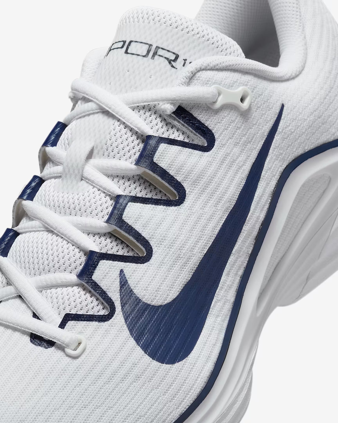 Mens Nike Zoom Vapor 12 (white/white-midnight navy)