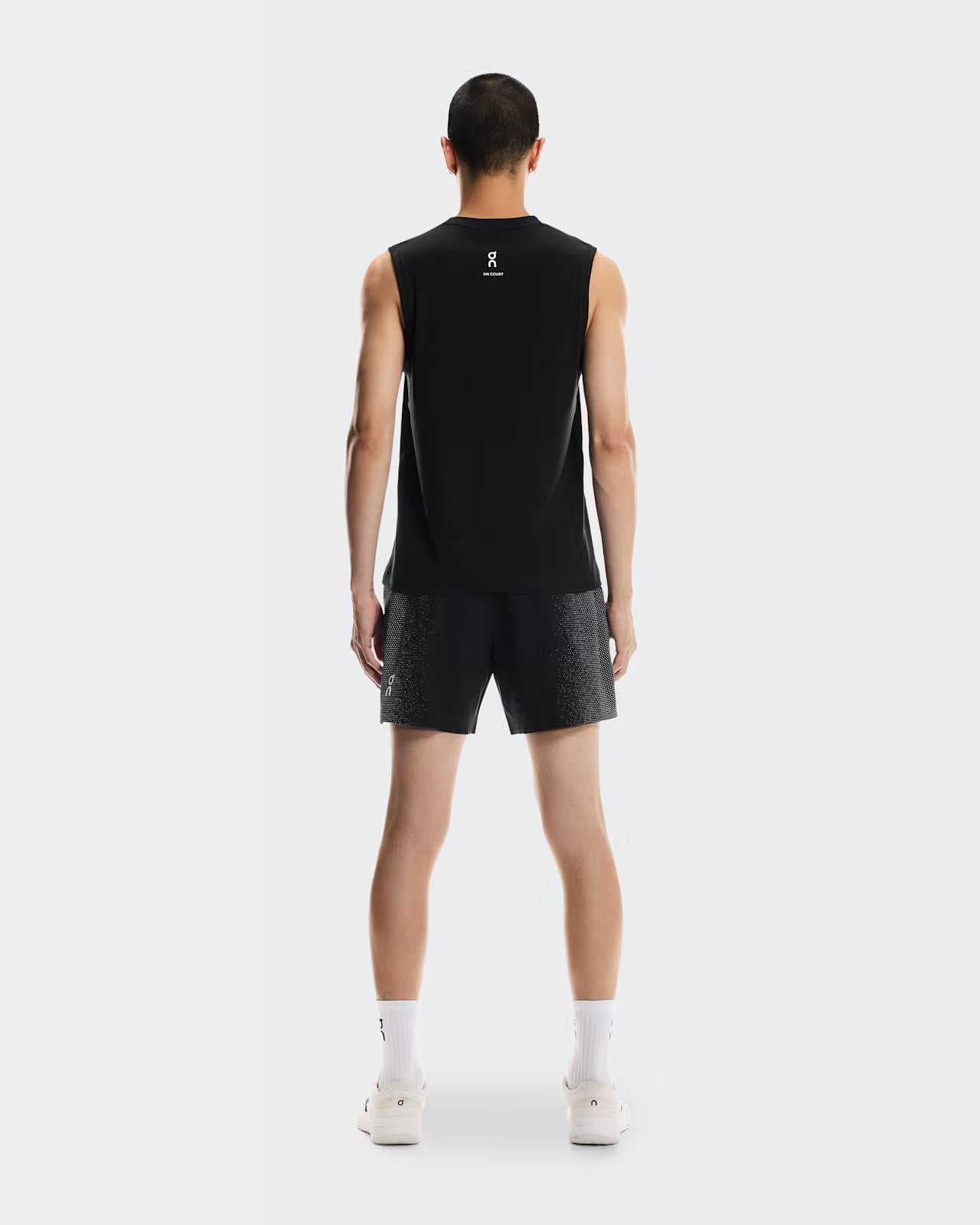 Mens On Cloud Court Shorts (Black | Dim)