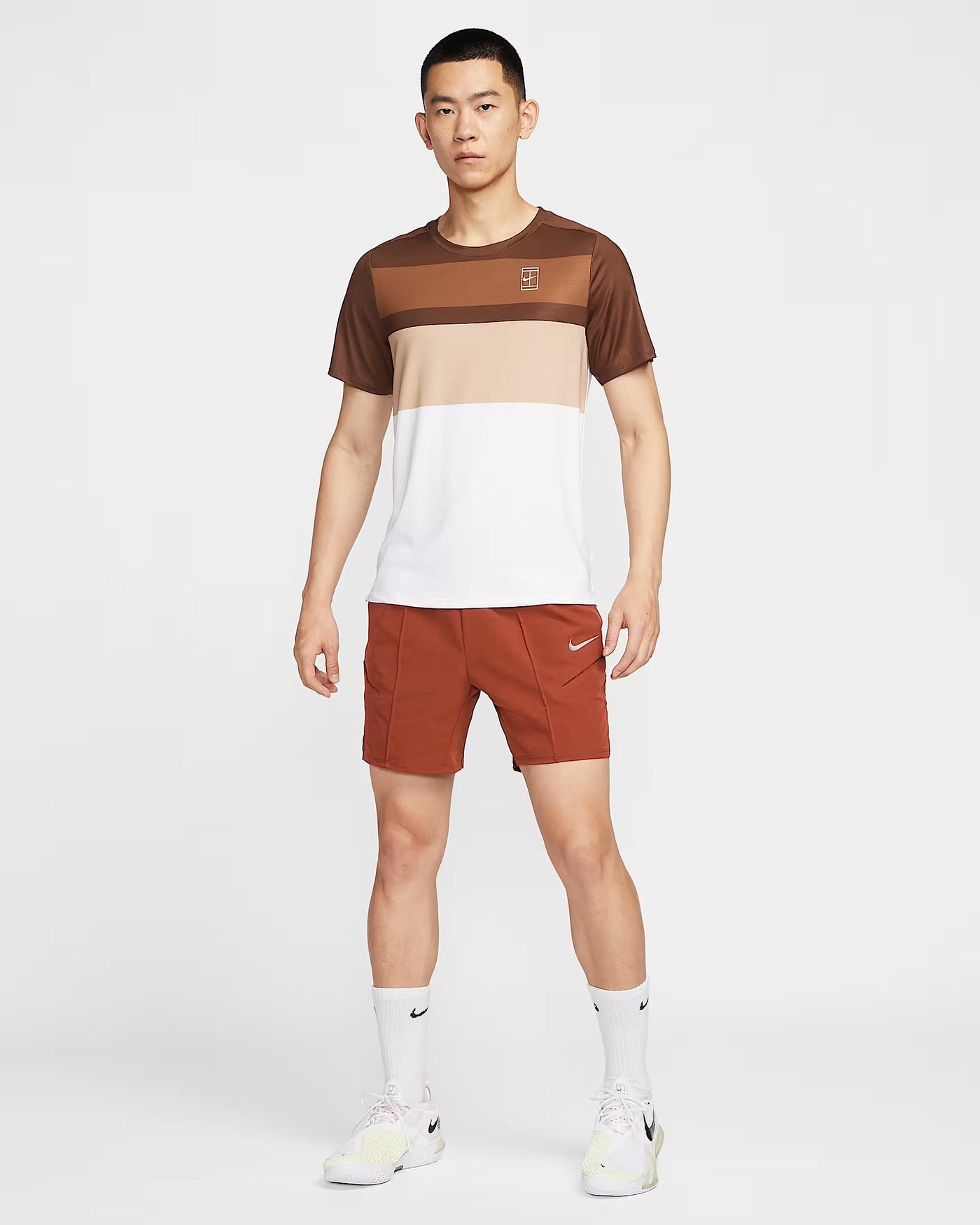 Mens NikeCourt Slam Dri-Fit 6" Tennis Short