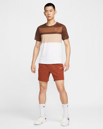 Mens NikeCourt Slam Dri-Fit 6" Tennis Short
