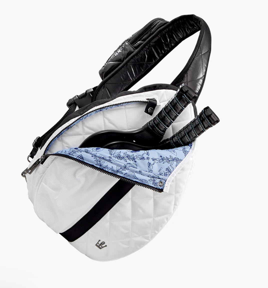 Oliver Thomas Tennis Maxed Out Pickle Sling (White/Black Stripe)