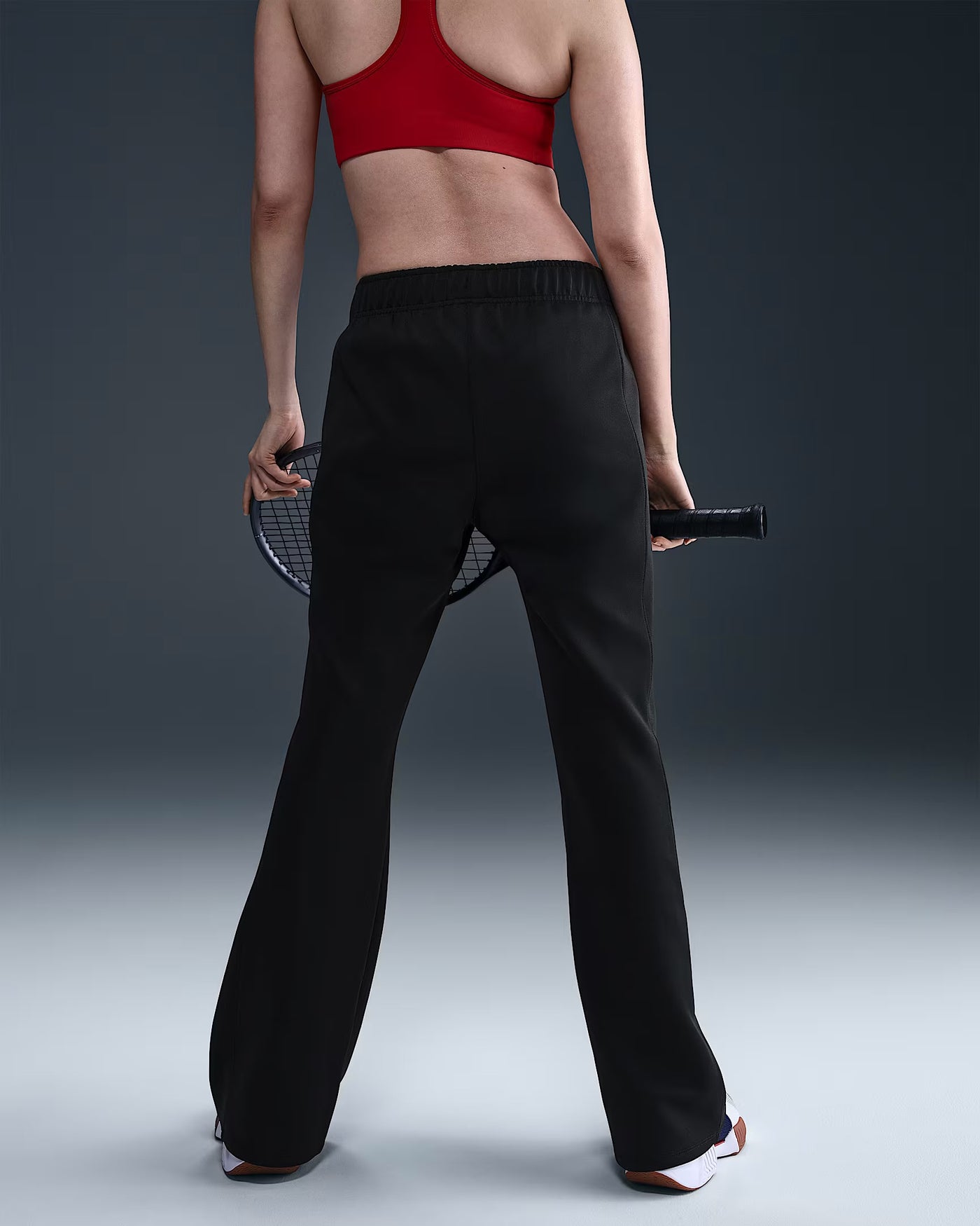 Ladies NikeCourt Heritage Windrunner Mid-Rise Tennis Pants