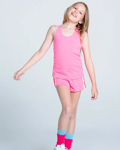 Girls Lucky In Love Prisma Stripe Tank