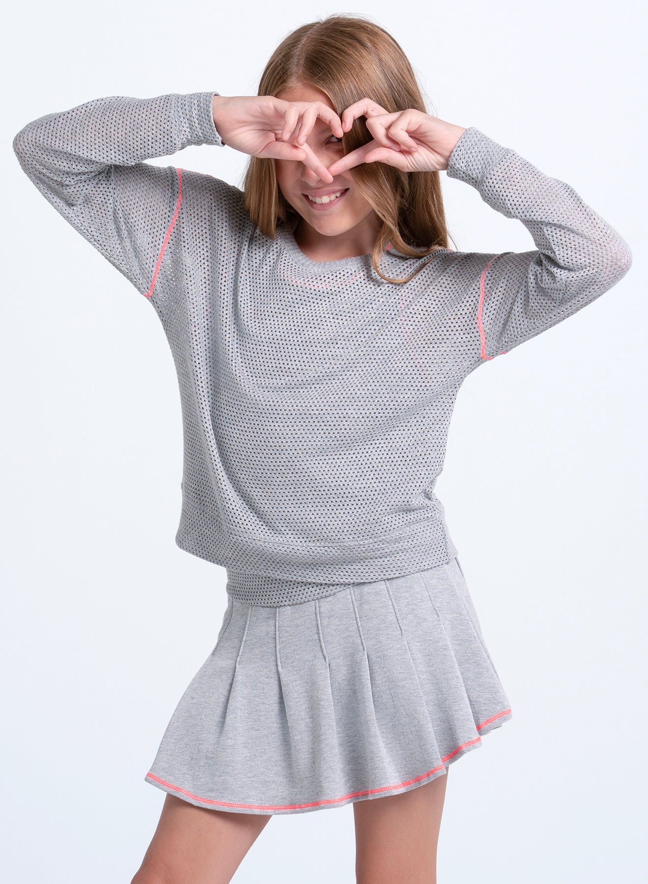 Girls Lucky In Love Chill Day Sweater