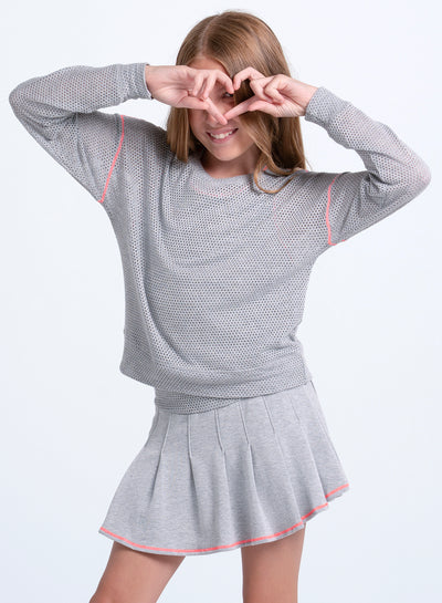 Girls Lucky In Love Chill Day Sweater