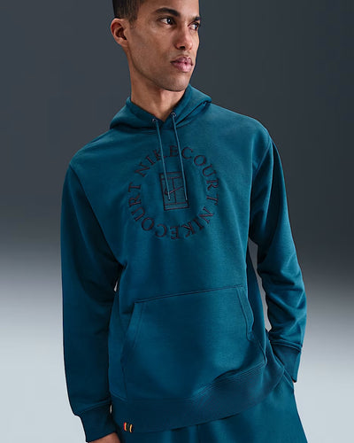 Mens NikeCourt Heritage Dri-FIT French Terry Tennis Pullover Hoodie